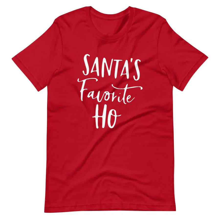 Santa's Favorite Ho Christmas Tee