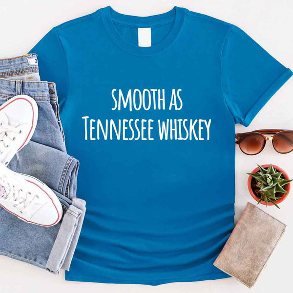 Smooth As Tenessee Whiskey Couple Tee