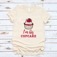 Camiseta de pareja de cupcakes