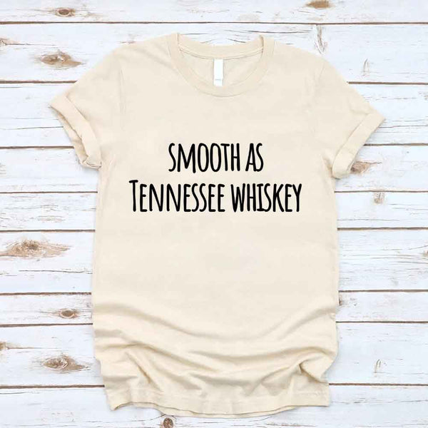 Smooth As Tenessee Whiskey Couple Tee