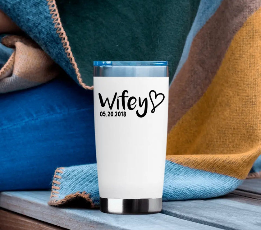 Customizer - Hubby & Wifey Personalized Tumbler