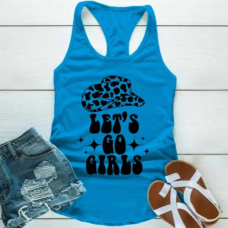 Let's Go Girls Party Tank Top - Best Friend Tank