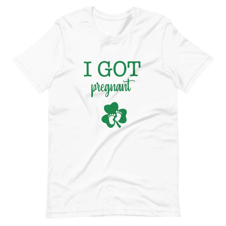 I Got Pregnant Couple Tee