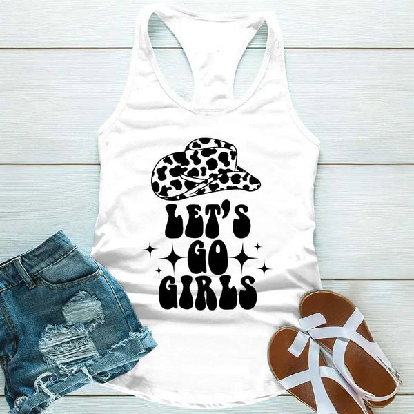 Let's Go Girls Party Tank Top - Best Friend Tank