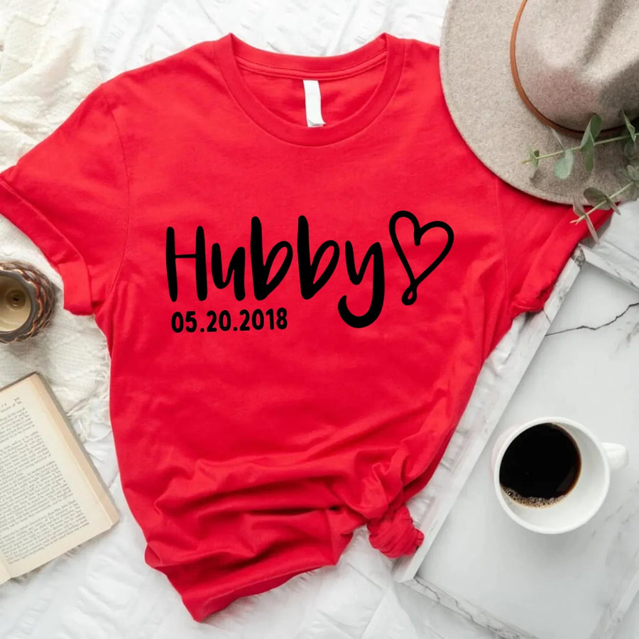 red t-shirt