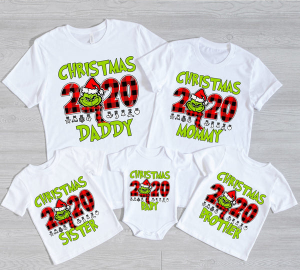 Grinch 2020 Sister Toddler Tee