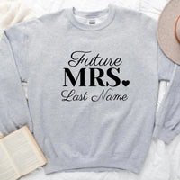 Mrs. Last Name Personalized Tees