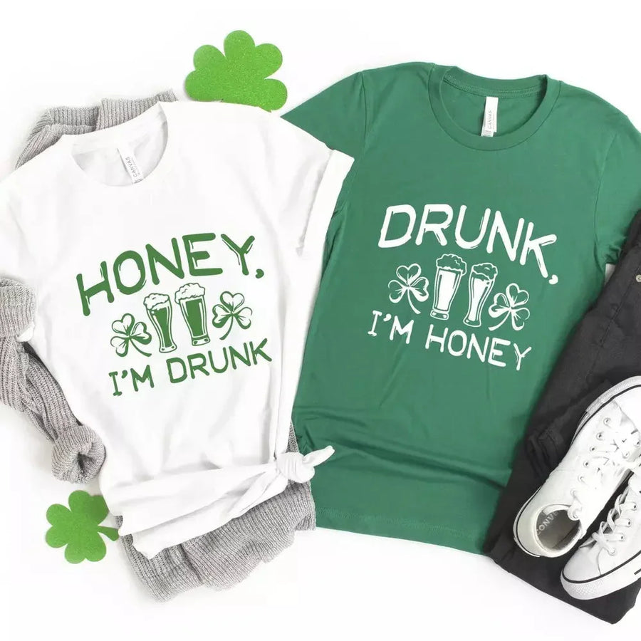 Honey I'm Drunk Couples Tee Bundle