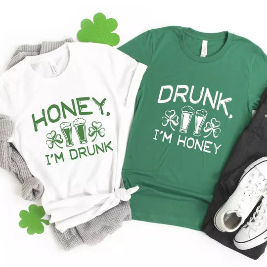 Honey I'm Drunk Couples Tee Bundle