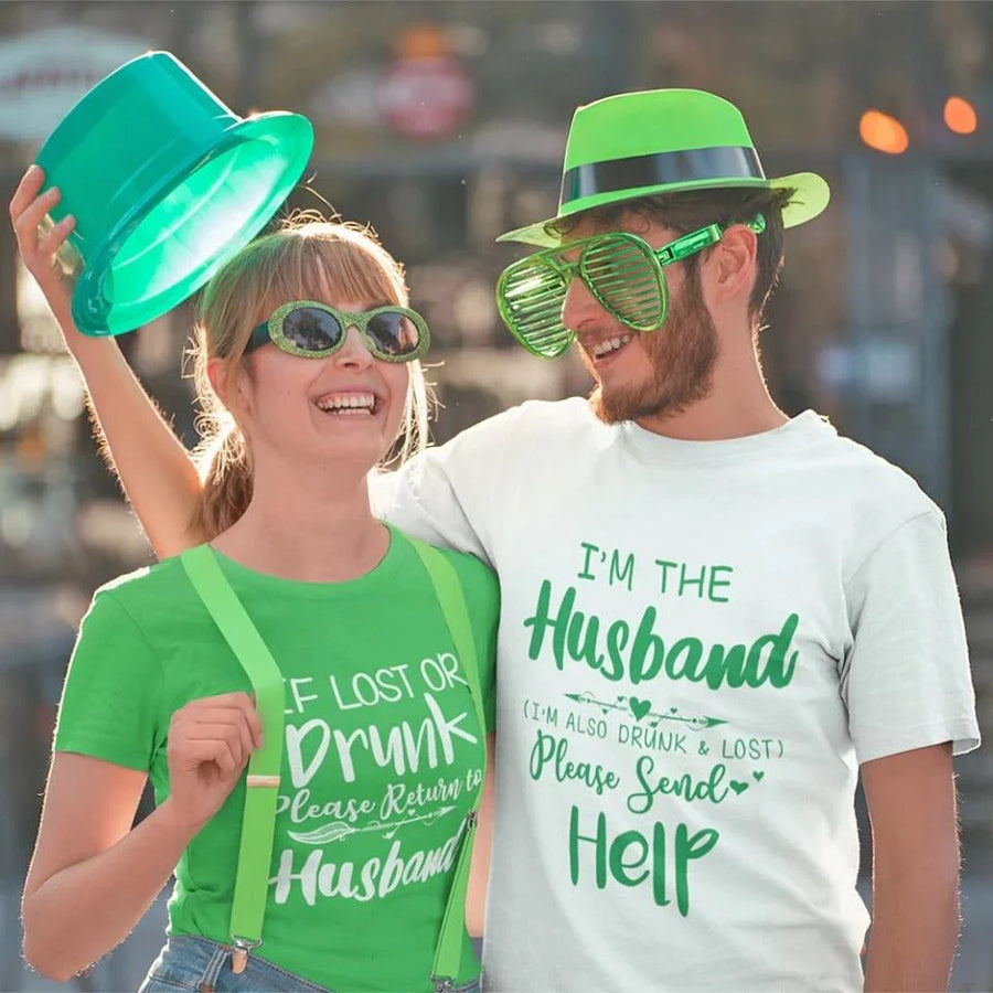 Customizer - If Lost Or Drunk Please Return To Husband Tee