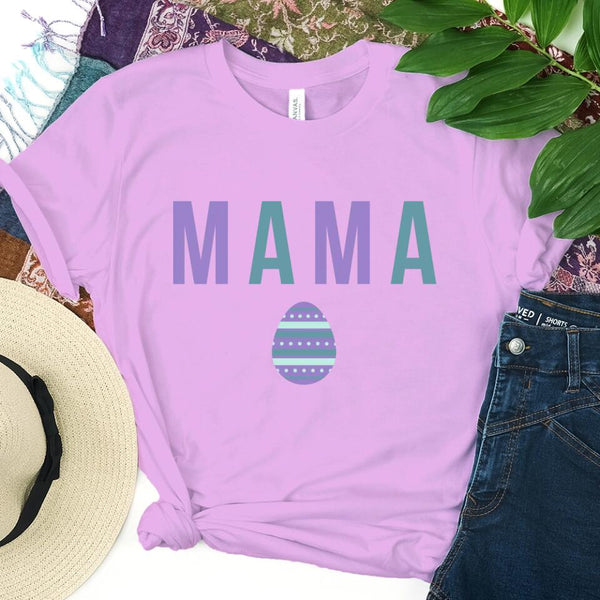 Customizer - Mama Mini Easter Egg Tee - Mom And Daughter Easter Tee
