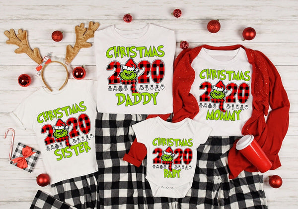 Grinch 2020 Sister Toddler Tee