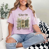 I Have No Shelf Control – Funny Book Lover Tee