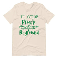 If Lost Or Drunk Please Return To Boyfriend & I'm The Boyfriend Couples Tee Bundle