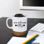 Customizer - Mrs Personalized With Rings Cork Mug