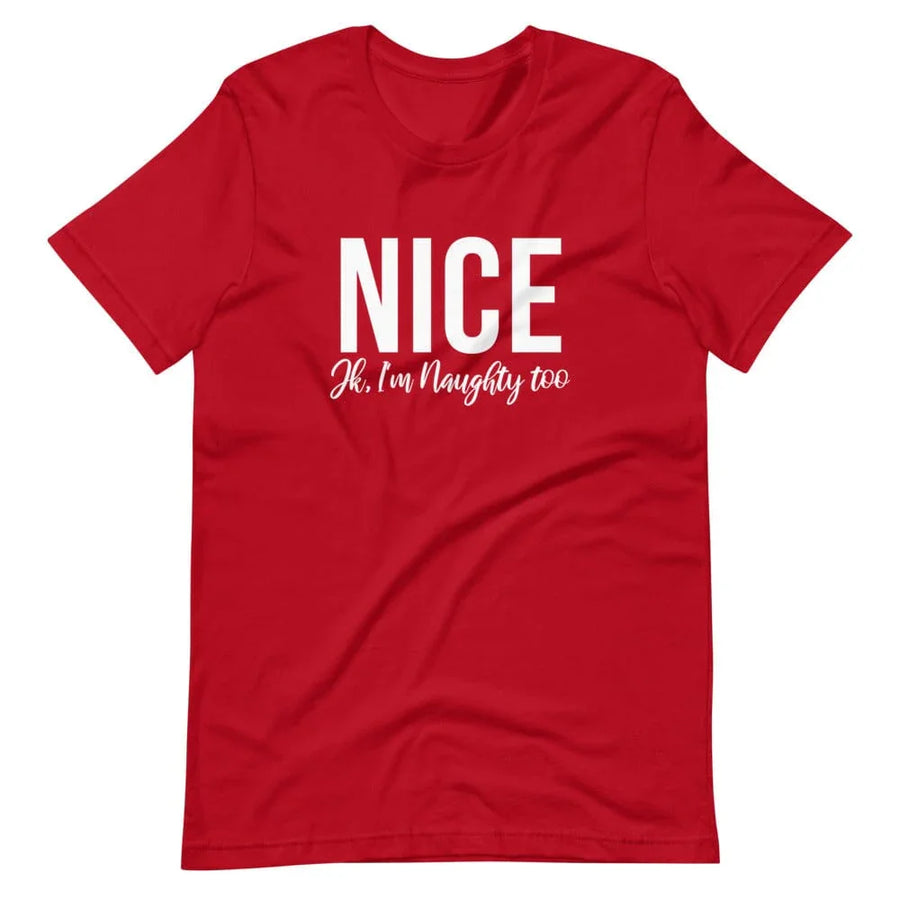 T-Shirt - Christmas Naughty & Nice T-Shirt