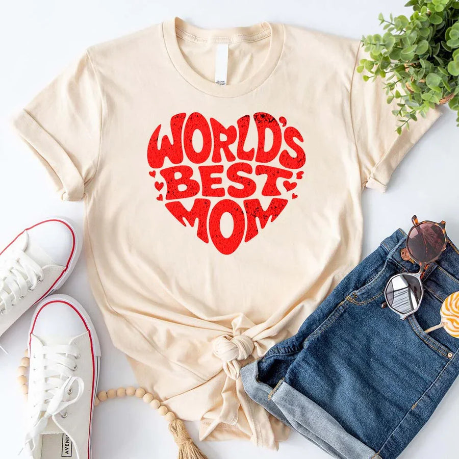 Camisetas de la Mejor Mamá del Mundo: Diseños lindos, divertidos y con estilo para supermamás