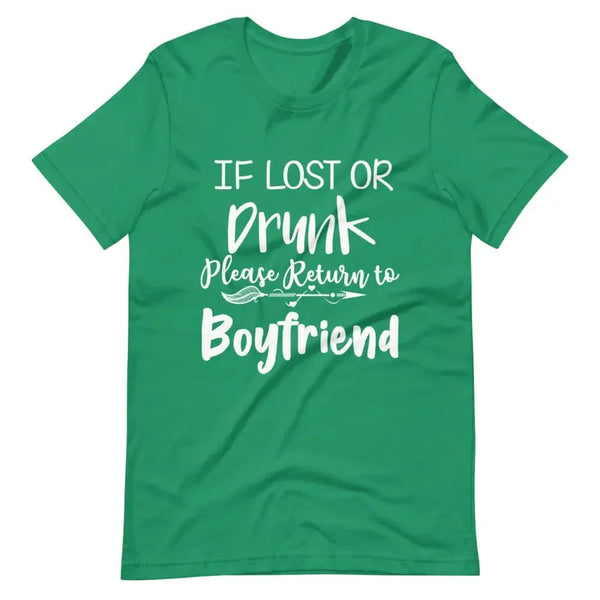 If Lost Or Drunk Please Return To Boyfriend & I'm The Boyfriend Couples Tee Bundle
