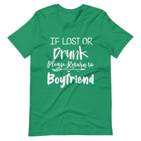If Lost Or Drunk Please Return To Boyfriend & I'm The Boyfriend Couples Tee Bundle