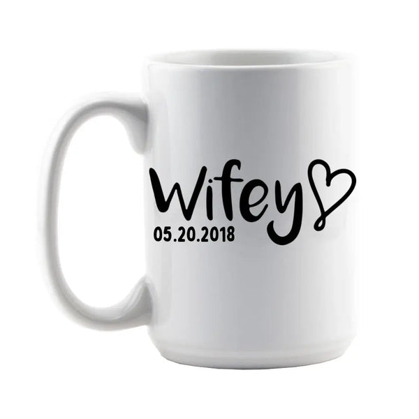 Customizer - Hubby & Wifey Personalized Mug 15oz