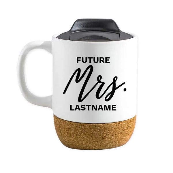 Customizer - Future Mrs. Personalized Cork Mug