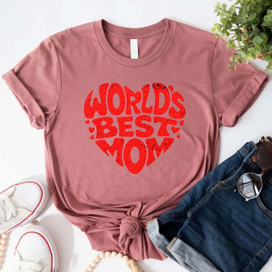 Camisetas de la Mejor Mamá del Mundo: Diseños lindos, divertidos y con estilo para supermamás