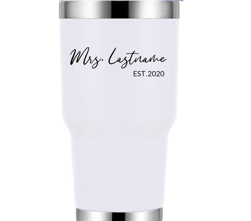 Customizer - Mrs. Personalized Tumbler 30oz