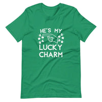 She's/He's My Lucky Charm Pointing Couples Tee Bundle