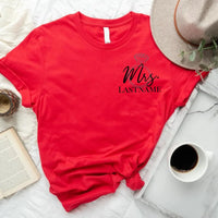 red t-shirt