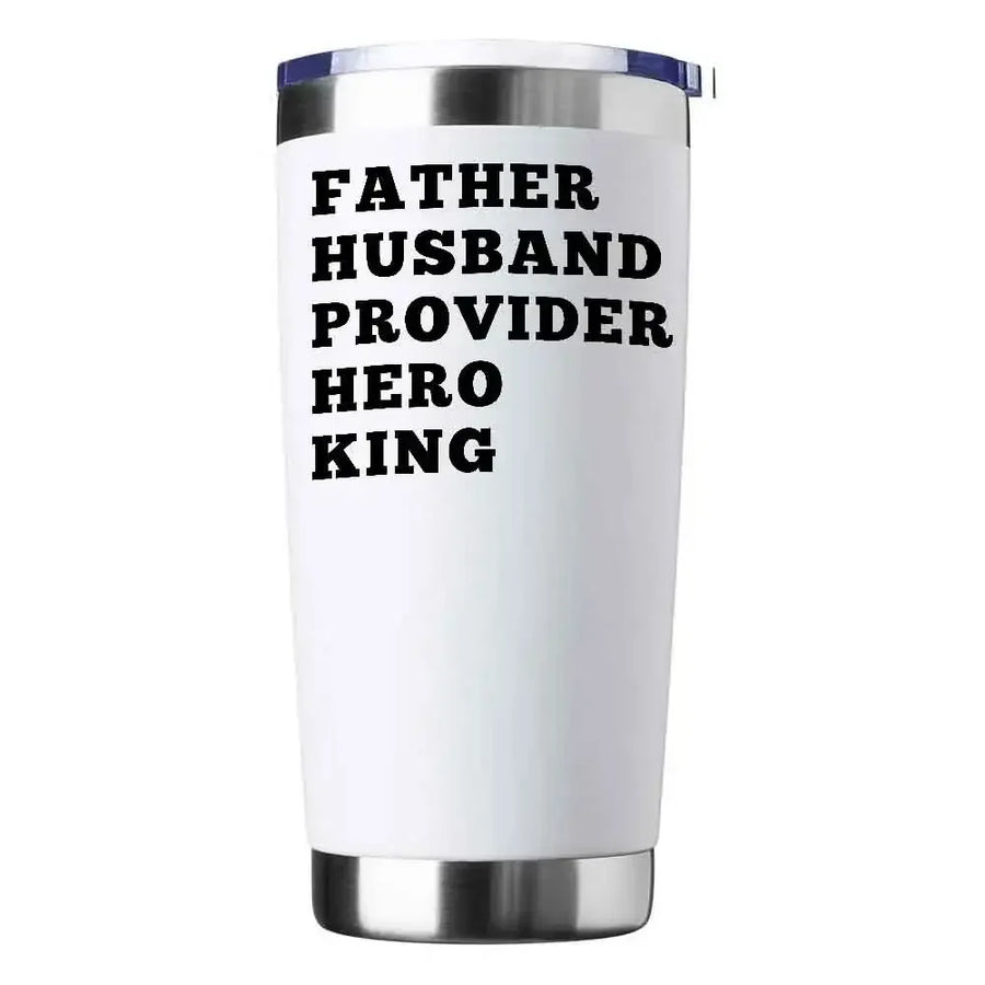 Father Husband Provider Hero King 20oz Tumbler