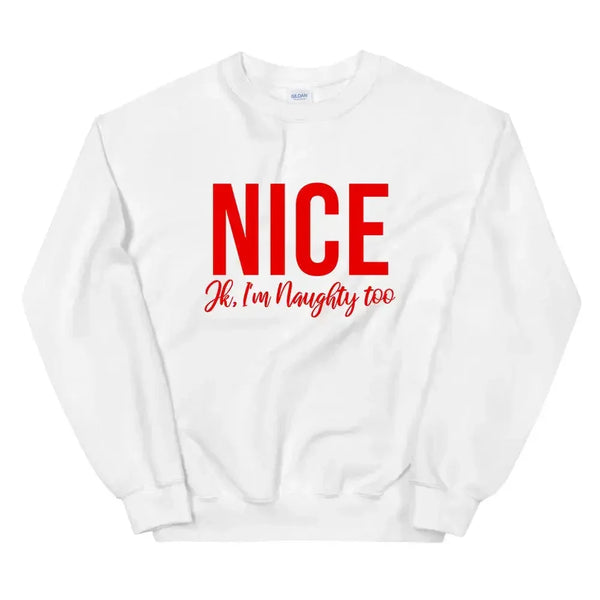Sweatshirt - Christmas Naughty & Nice Sweatshirt