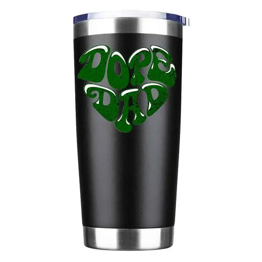 Dope Dad Retro Graphic 20oz Tumbler