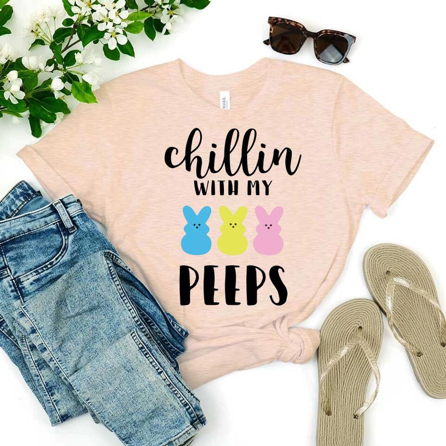 Customizer - Chilling With My Peeps Family Tee