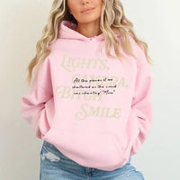 Lights Camera Bitch Smile Hoodies