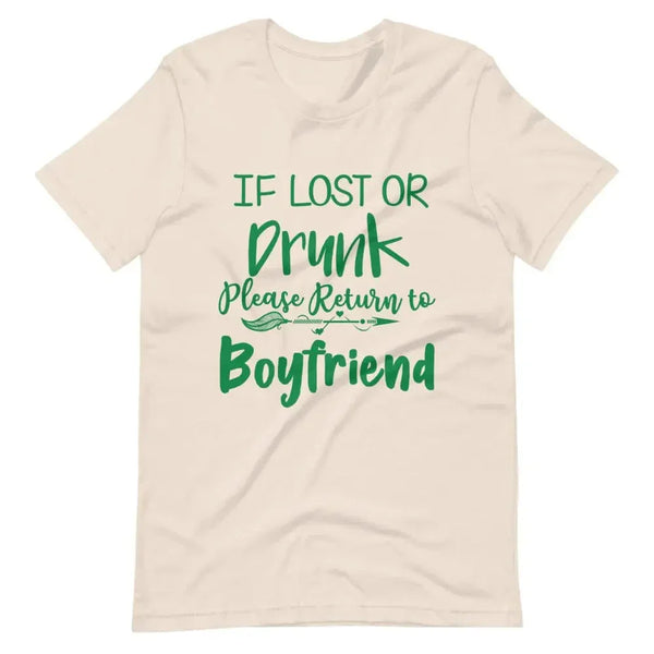 If Lost Or Drunk Please Return To Boyfriend & I'm The Boyfriend Couples Tee Bundle