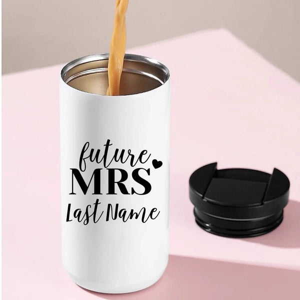 Customizer - Future Mrs & Mr Personalized 14oz Coffee Tumbler