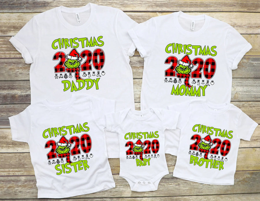 Grinch 2020 Sister Toddler Tee
