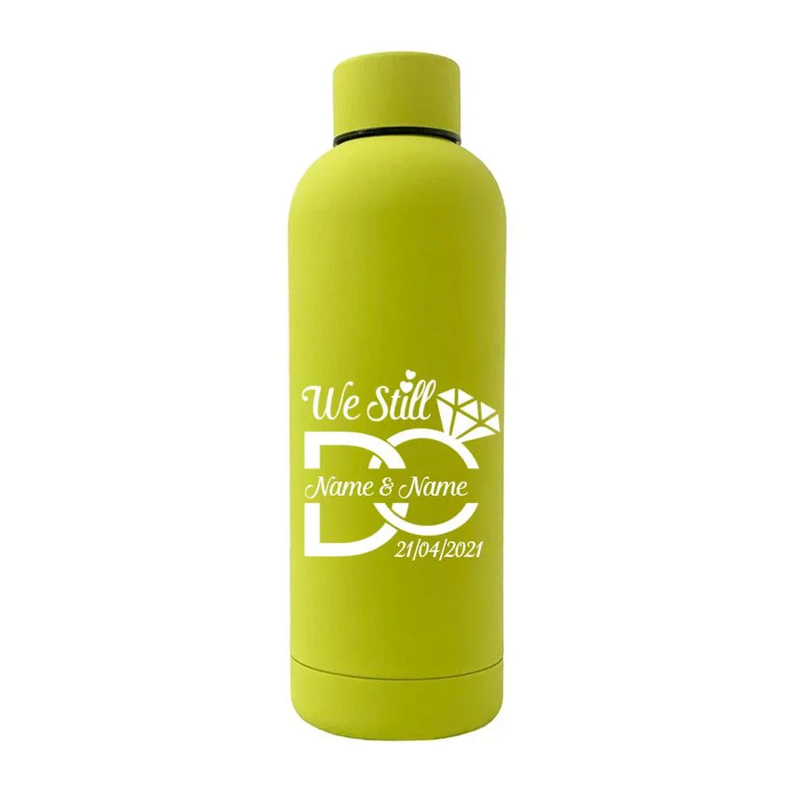 Customizer - We Still Do Centered Personalized Rubber Bottle