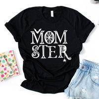Momster and Dadcula Halloween Couples Tees