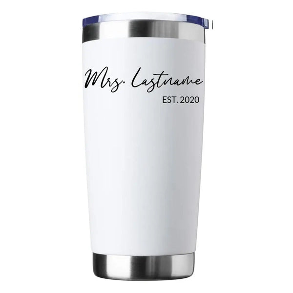Customizer - Mrs. Personalized Tumbler 20oz