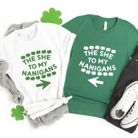 The She To My Nanigans Couples Tee Bundle