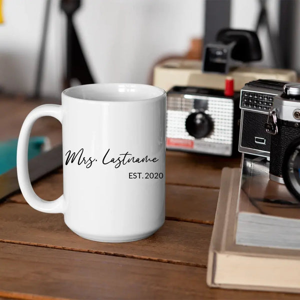 Customizer - Mrs. Personalized Mug 15oz