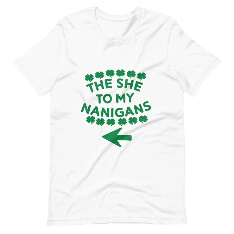 The She To My Nanigans Couples Tee Bundle