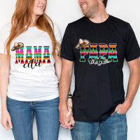 Mama/Papa Couple Tee