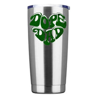 Dope Dad Retro Graphic 20oz Tumbler