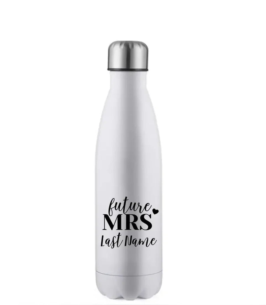 Customizer - Future Mrs & Mr Personalized 17oz Water Bottle