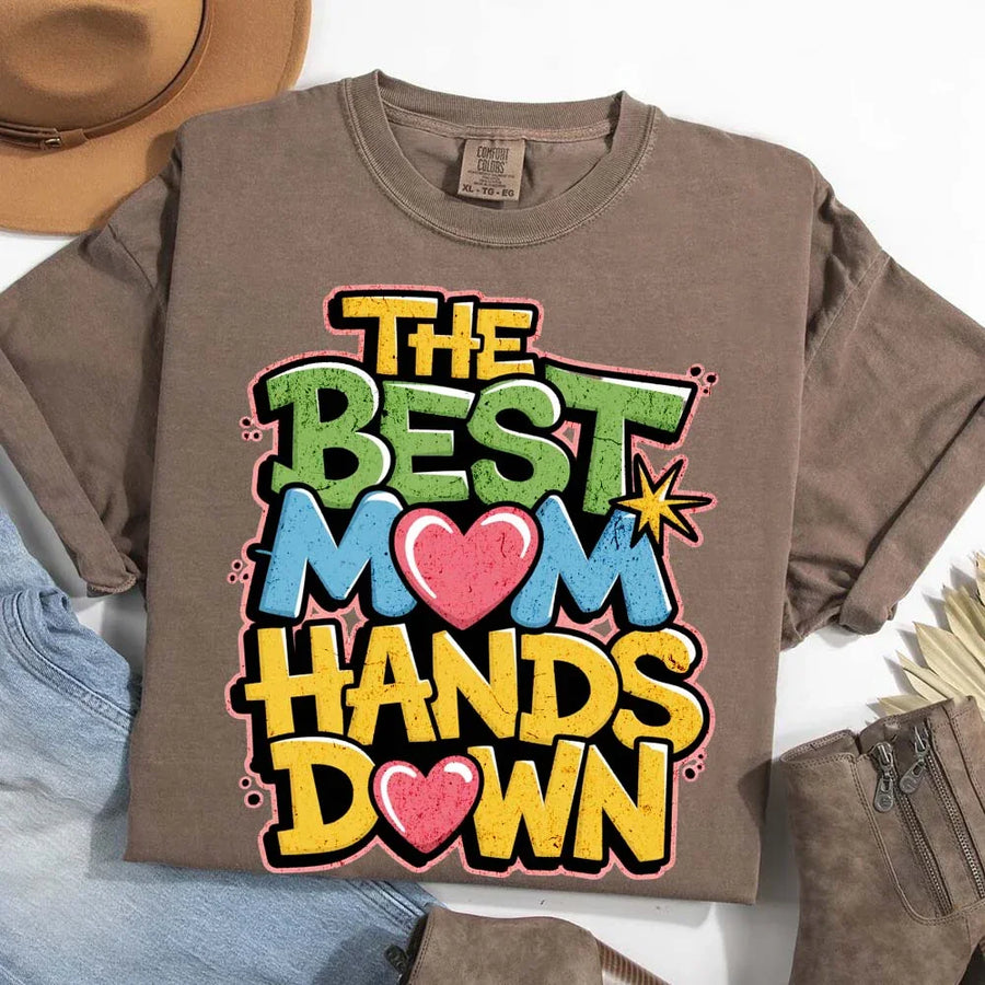 Camisetas "La Mejor Mamá", sin duda: camisetas lindas y modernas para el Día de la Madre