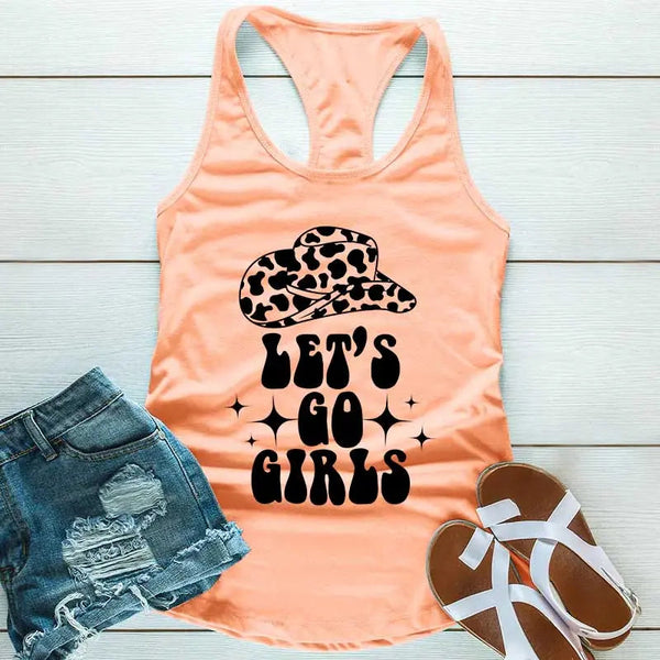 Let's Go Girls Party Tank Top - Best Friend Tank