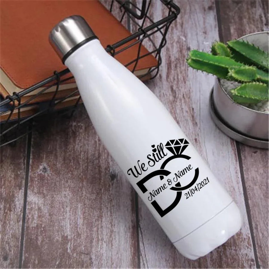 Customizer - We Still Do Centered Personalized 17oz Water Bottle