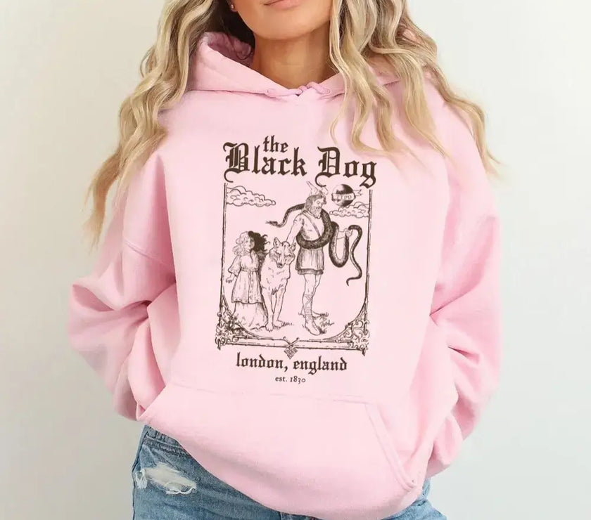 Black Dog Hoodies